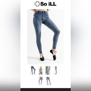 So Ill vintage wash climbing jeans, size 27